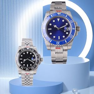 Trabajo perfecto Fecha automática Relojes para hombres Moda de lujo Banda de acero completa para hombre Movimiento mecánico Reloj de pulsera de ocio dorado y plateado Reloj de pulsera resistente al agua para hombre AAA