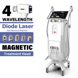 Machine d'épilation au laser à diode de longueur d'onde Perfectlaser 4 pour le corps du visage TEC refroidissant le système Android Épilation indolore Lazer Épilation Bikini Équipement de beauté