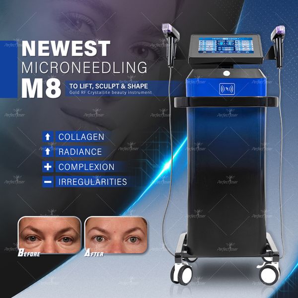 PerfectLaser meilleur prix fractionnal RF Portable Microoneedle Traitement anti-ride Miconeedling Machine Salon Spa