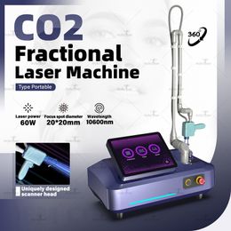 PerfectLaser CO2 Fractional Laser Stretrolks Retross Device Disage Face Care Laser CO2 Machine de déménagement de cicatrice fractionnaire