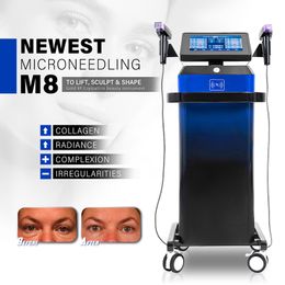 PerfectLaser Fractional Miconeedling Machine RF M8 Microoneedling Fasial Repoval Anti-Aging Repumpation Face Face Soulting Acne Scar Treatment Equipment