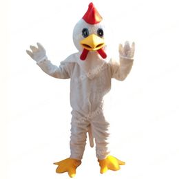 Performance poulet mascotte Costumes carnaval Hallowen cadeaux unisexe adultes fantaisie jeux tenue vacances publicité extérieure tenue costume