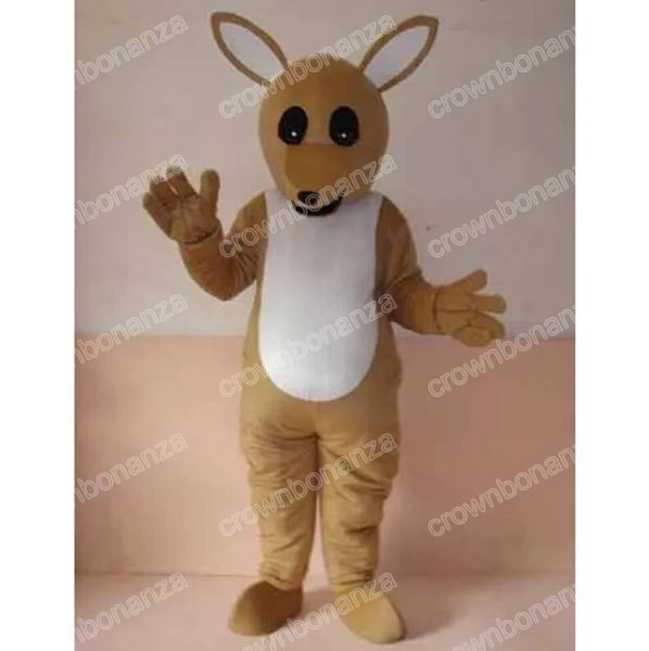 Performance Costumes de mascotte de cerfs mignons Halloween Cartoon personnage de personnage combinaison