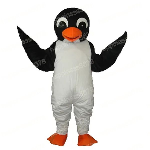 Rendimiento Disfraces de mascota de pingüino lindo Traje de personaje de dibujos animados Traje Carnaval Adultos Tamaño Fiesta de Navidad de Halloween Trajes de vestir de carnaval