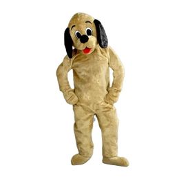 Disfraz de mascota de perro de rendimiento Halloween Navidad Fiesta de lujo Personaje de dibujos animados Traje Traje Adulto Mujeres Hombres Vestido Carnaval Unisex