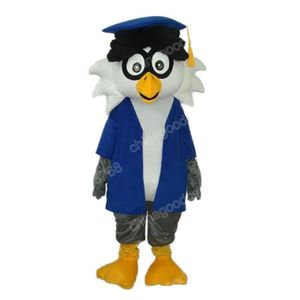 Costume de mascotte Dr. Owl, tenue de soirée fantaisie d'halloween de qualité supérieure, tenue de personnage de dessin animé, tenue de carnaval unisexe