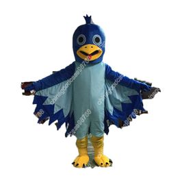 Performance Eagle Falcon Hawk Mascot Costume Halloween Cartoon Apparel Birthday Party Fancy Costume Mascotte