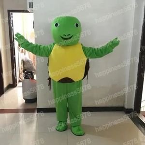 Costumes de mascotte de tortue verte de performance, tenue de personnage de dessin animé, costume de carnaval, taille adulte, Halloween, fête de noël, costumes de carnaval pour hommes et femmes