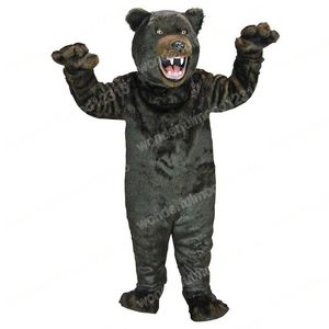 Performance Grizzly Bear Costumes de mascotte Carnaval Hallowen Cadeaux Unisexe Adultes Fantaisie Jeux Outfit Vacances Publicité Extérieure Outfit Costume