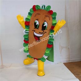 Performance Hot Dog Mascot Costumes Carnival Gifts Hallowen