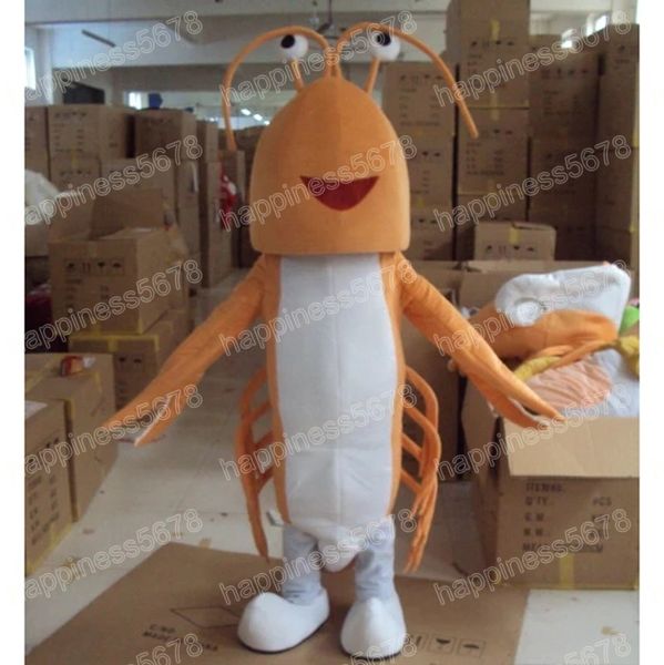 Costumes de mascotte de homard de Performance costume de personnage de dessin animé costume Halloween noël fantaisie fête carnaval costumes de robe