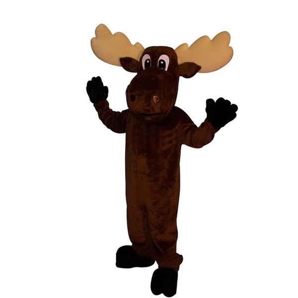 Performance Moose Animal Costumes De Mascotte De Noël Fantaisie Robe De Fête Personnage De Dessin Animé Costume Costume Adultes Taille Carnaval De Pâques Adv312G