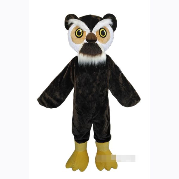 Prestaties Uil Mascotte Kostuums Kerst Fancy Feestjurk Stripfiguur Outfit Pak Volwassenen Grootte Carnaval Pasen Reclame Thema Kleding