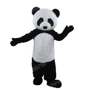 Costume de mascotte de Panda de Performance, robe de soirée fantaisie d'halloween de qualité supérieure, tenue de personnage de dessin animé, tenue de carnaval unisexe