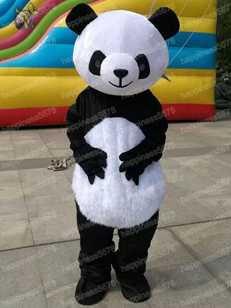 Performance Panda Mascot Disfraces de caricatura Traje de personaje Carnival Unisex Adultos Tama￱o Halloween Navidad Fancy Party Carnival Trajes