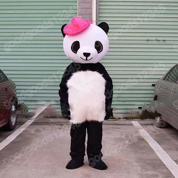 Disfraces de mascota Panda de actuación, vestido de fiesta elegante de Halloween, personaje de dibujos animados, carnaval, Navidad, publicidad, traje de fiesta de cumpleaños