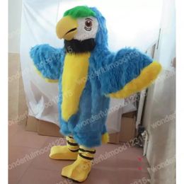 Performance perroquet oiseau mascotte costumes carnaval Hallowen cadeaux adultes taille fantaisie jeux tenue vacances publicité extérieure costume pour hommes femmes