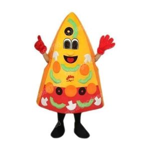 Costume de mascotte Pizza Performance robe de Festival de carnaval de haute qualité Halloween noël unisexe tenue de publicité extérieure