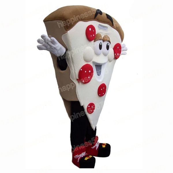 Performance Pizza mascotte Costumes Halloween noël dessin animé personnage tenues costume publicité carnaval unisexe adultes tenue