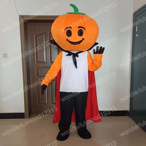 Performance Pumpkin Mascot Costumes Cartoon Carnival Hallowen Performance Unisex Fancy Games Outfit Holiday Outdoor Advertentie Outfit Suit