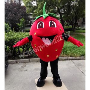 Performance fraise mascotte Costume Simulation personnage de dessin animé tenues costume adultes taille tenue unisexe anniversaire noël carnaval déguisements