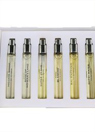 Perfume 12 ml Set 6pcs Fragrance de luxe Super Cedar Ghost Bal Dafrique Rose Gypsy Water Eau de Parfum Spray de voyage 6 8538808