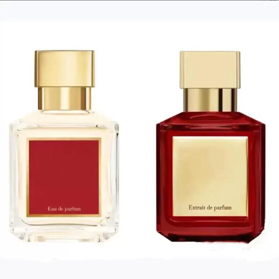 Perfume 70 ml Extrait Eau de Parfum Paris Fragance Men Mujeres Colonia Spray de larga duración Premierlash Alta calidad