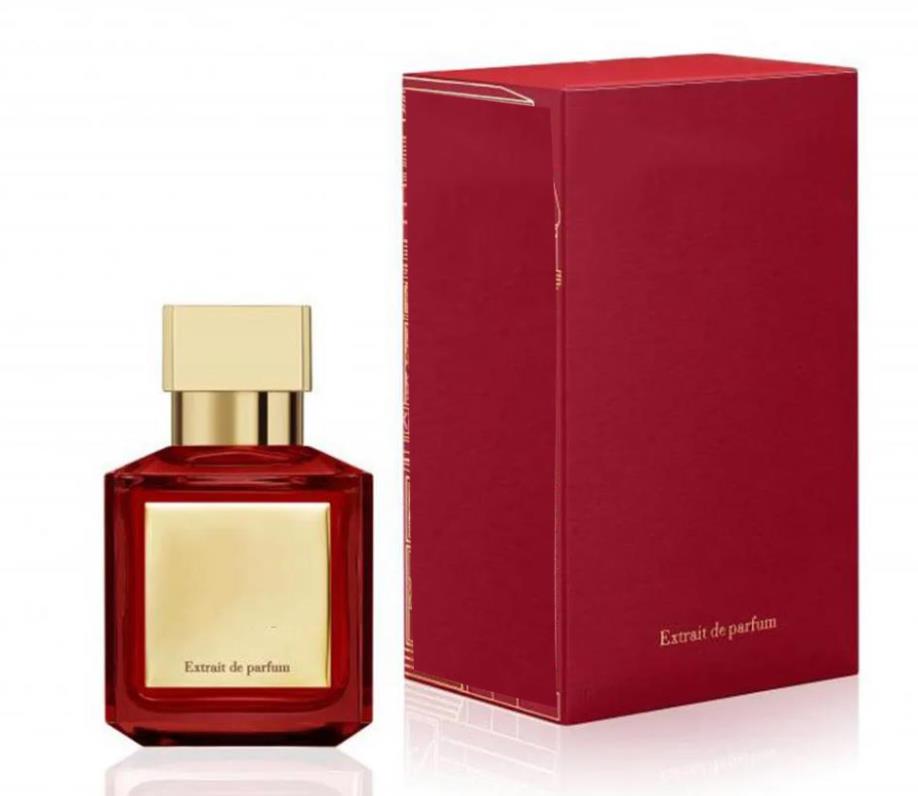 Parfym 70 ml Extrait Eau de Parfum Paris Fragrance Man Woman Köln Spray Långvarig lukt Premierlash Brand Hög kvalitet