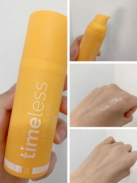 Perfume Body Lotion Creams Timeless 30 ml 20% Vitamina C E ácido ferúlico Sero blanqueador Piel antirirking Brigin Care Magno de mejor calidad