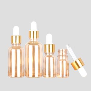 Flacon compte-gouttes en verre de 10x15ml, 20ml, pour flacons compte-gouttes de liquide E, avec pipette, pour parfum cosmétique, huile essentielle, 100ml, 50ml, 30ml, 10ml, 230323