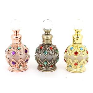 Parfumfles 15Ml Vintage navulbaar leeg kristalglas per handgemaakt Home Decor Lady Holiday Gift Xb1 Drop Delivery Health Beauty Dh6Gy