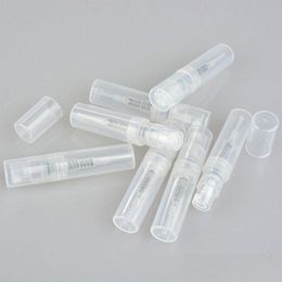 Parfumflesje 50 stuks 2 ml L 4 ml 5 ml lege transparante plastic spuitfles make-up per verstuiver hervulbaar 220711 drop-levering gezondheid B Dhw3H