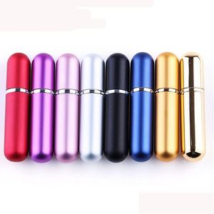 Perfume Bottle 5Ml Portable Mini Refillable Per Bottle With Spray Scent Pump Empty Cosmetic Containers Atomizer For Travel Xb1 Drop De Dhekl