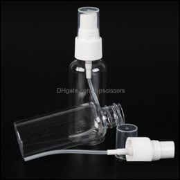 Parfumfles 60 ml plastic spuitflessen helder lege fijne mist mini reisfles kleine navulbare vloeibare containers drop levering dhl7u