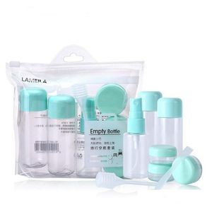 Bouteille De Parfum 8Pcs / Set Voyage Mini Bouteilles De Pot De Maquillage Vides Conteneurs De Crème Pour Le Visage Cosmétique Par Bocaux De Pulvérisation Drop Delivery Health Beau Dhmnl