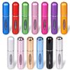 Bouteille de parfum vide 5ml Portable Mini bouteilles d'atomiseur rechargeables vaporisateur coloré étui à pompe à parfum