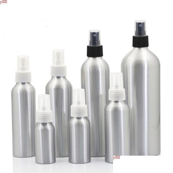 Bouteille de parfum en gros 150pcs / lot 30/50/100 ml en aluminium vaporisateur fine brume recharge cosmétique jargood quantité goutte livraison santé beau dhzcz