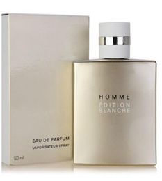 perfume para hombre fragancia spray 100ml Homme Edition Blanche Eau de Parfum nota oriental amaderada para cualquier piel8151871
