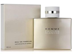 Parfum voor man Geurspray 100 ml Homme Edition Blanche Eau de Parfum Oriental Woody Note voor elke Skin3682817