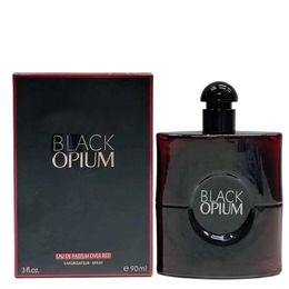 Perfume for Femmes Red Red Black Opium atomizer bouteille Verre Fashion Sexy Lady Clone Edp Parfum 90 ml de longue durée Flower Flower Fruit Fragrance Perfumes Fast Shipping