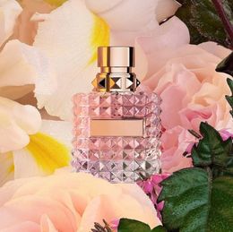 Fragancia de perfume Eau de parfum para mujeres 100 ml de colonia spray duradero buen olor notas florales spray