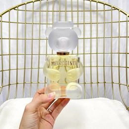 Parfum Hot sales Teddybeer Designer parfum 100 ml speelgoed voor mannen vrouwen goede geur langdurige body mist hoge kwaliteit snel schip