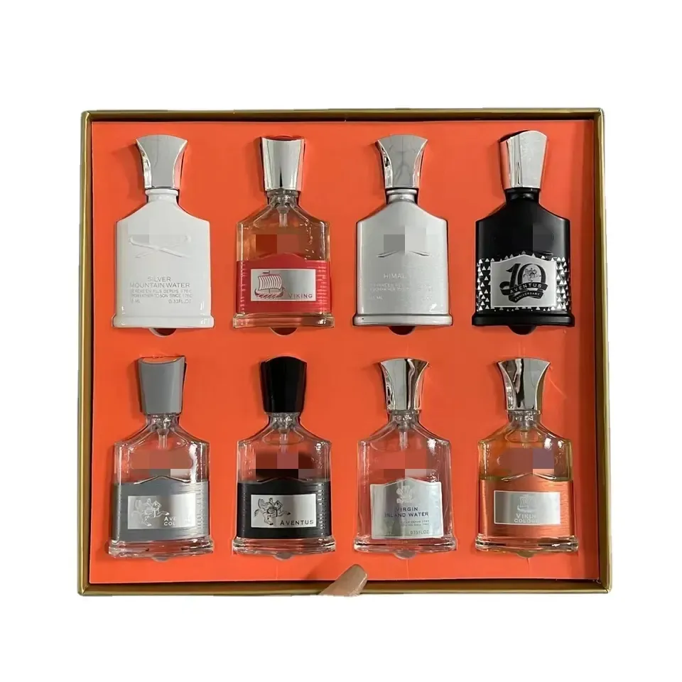 Парфюм для мужчин и женщин Parfum 15 мл * 8 комплектов Ароматный одеколон для мужчин Стойкий высококачественный спрей с подарочной коробкой