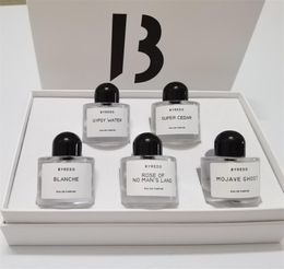 Parfum Set Spray Eau de Toilette 5pcs Style Parfum For Women Men Fragance Temps durable 10mlx5 Perfume Gift Box4992712