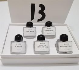 Parfumset spray eau de toilette 5pcs stijl parfum voor vrouwen mannen geur langdurige keer 10 mlx5 parfum cadeau box1612231