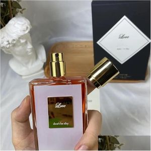 Perfume Perfume Solid Luxury Kilian Brand por 50 ml Love Don't Be Shy Avec Moi Good Girl Gone Bad for Women Men Spray Parfum Long Dure Ti