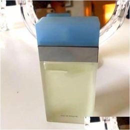Perfume Perfume Sólido Venta Al Por Mayor Diseñador Encantador Por Azul Claro 100 Ml Para Mujer Eau De Parfum Fragancia Desodorante Entrega De Gotas Salud Beaut