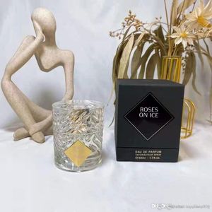 Parfums engelen delen rozen op Ice Lady Parfum voor mannen en vrouwen Spray 50ml EDT EDP Perfumes Geur geschenken Groothandel