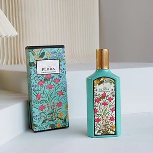 Parfums Geuren voor Vrouwen FLORA Spray 100 ML EDP Parfum Designer Natuurlijke Vrouwelijke Langdurige Geur Cologne For Gift 3.3 FL.OZ EAU DE PARFUM Groothandel