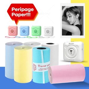 Peripage A6 Thermisch 58 mm Witkleurpapier Rollen Sticker Label Beschermende schaal Siliconenkoffer voor Mini PO -printer